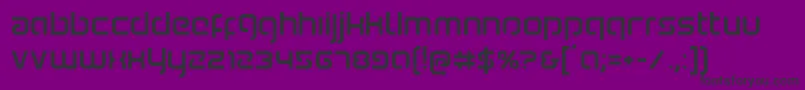 Youngerblood Font – Black Fonts on Purple Background