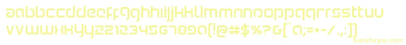 Youngerblood Font – Yellow Fonts on White Background