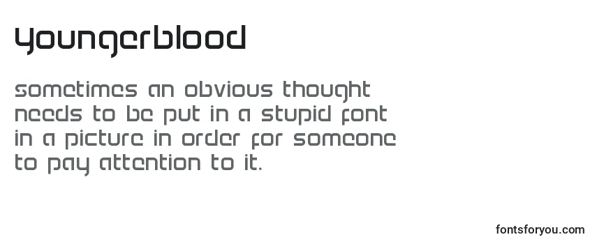 Youngerblood Font