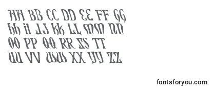Xiphosleft Font