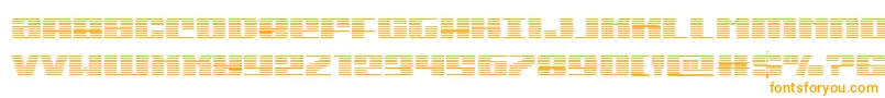 Michigangrad Font – Orange Fonts on White Background