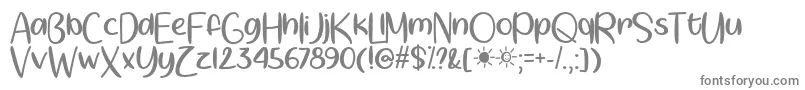 SpringtimeSunshineOtf Font – Gray Fonts