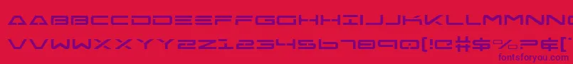 Free ffy Font – Purple Fonts on Red Background