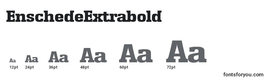 EnschedeExtrabold Font Sizes