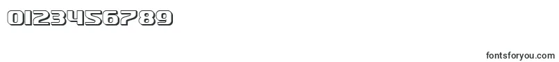SfQuartziteShaded-Schriftart – Schriften für Zahlen und Nummern