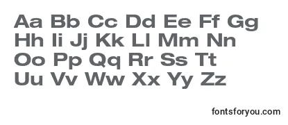 HelveticaneueltstdBdex-fontti