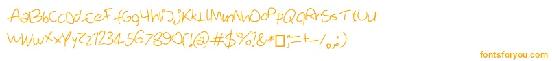 SixteenSecodns Font – Orange Fonts