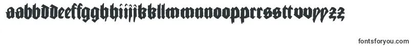 フォントGutjoeblack – マダガスカルの文字