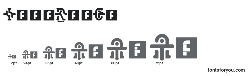 Interlock Font Sizes