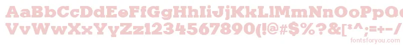 KaineRegular Font – Pink Fonts on White Background
