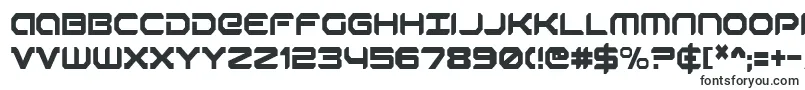 RobotaurCondensed-fontti – ääriviivafontit