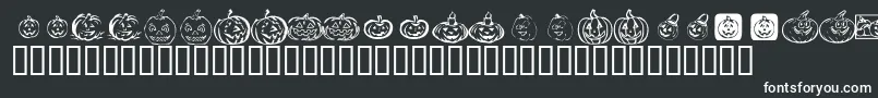 KrPickAPumpkin Font – White Fonts