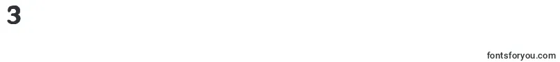 KremlinComrade Font – Fonts for Digit 3