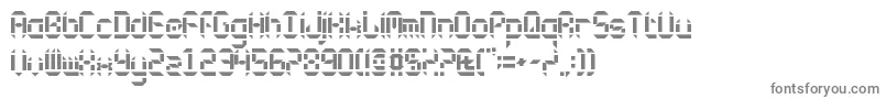 Circulus-fontti – harmaat kirjasimet valkoisella taustalla