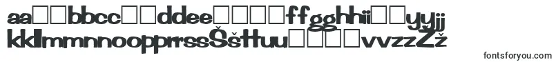 Rachelnew92Bold-Schriftart – litauische Schriften