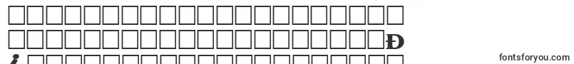 フォントRachelnew92Bold – タタール文字