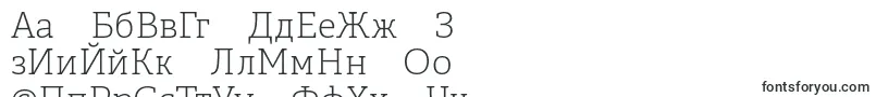 フォントAdelleCyrillicThin – ウイグル文字