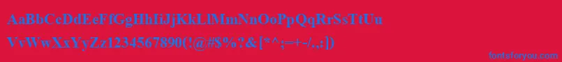 Weitere Informationen zur AngsanaupcПолужирный-Schriftart AngsanaupcПолужирный-Schriftart – Blaue Schriften auf rotem Hintergrund