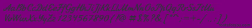 Lisätietoja Zhikharevctt-fontista Zhikharevctt-fontti – mustat fontit violetilla taustalla