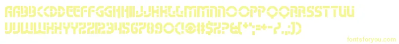 フォントNamso – 黄色のフォント