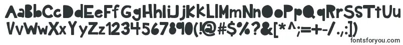 Шрифт Kbdarkhour – высокие шрифты