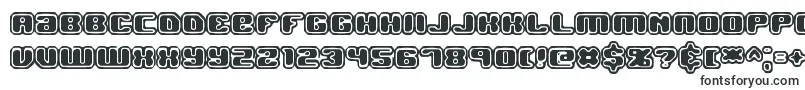 Шрифт Jawbrko2 – крупные шрифты