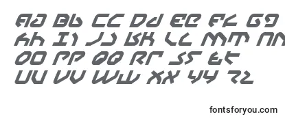 YahrenItalic-fontti