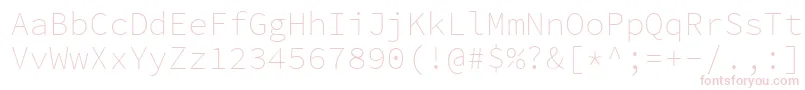 More about SourcecodeproExtralight Font SourcecodeproExtralight Font – Pink Fonts