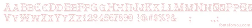 DeborahFancyDress Font – Pink Fonts