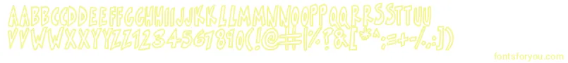 Skinnymalink Font – Yellow Fonts