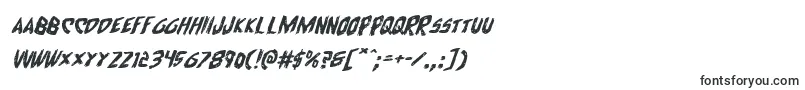 Шрифт Cyrusexpandital – шрифты краской
