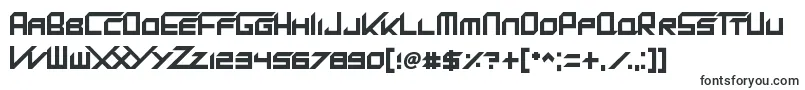 Шрифт KingDubstepikz – футуристические шрифты