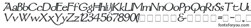 MordredDemiBoldItalic Font – Fonts for Mac