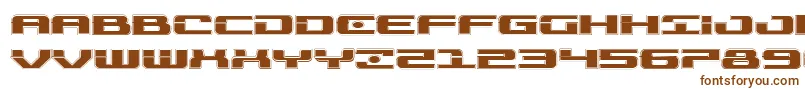 Weitere Informationen zur Troopersacadexpand-Schriftart Troopersacadexpand-Schriftart – Braune Schriften auf weißem Hintergrund