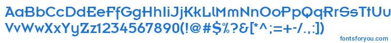 KernelAlternateSsiAlternate Font – Blue Fonts on White Background