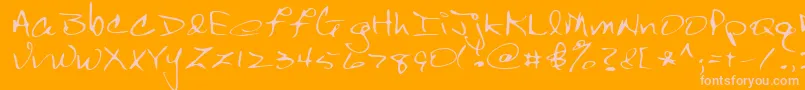 Подробнее о шрифте Lehn150 Шрифт Lehn150 – розовые шрифты на оранжевом фоне