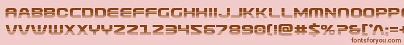 More about Usuzihalf Font Usuzihalf Font – Brown Fonts on Pink Background