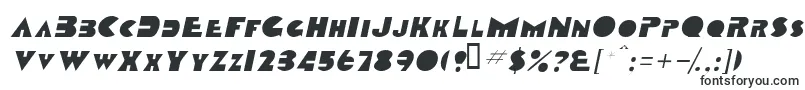 TobagoscapssskItalic-Schriftart – Schriften für Autocad