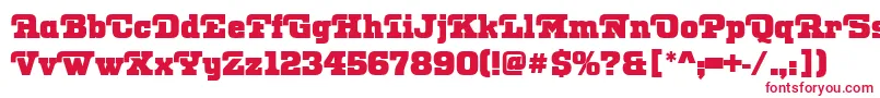 OtisPosterRegular Font – Red Fonts