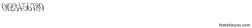 Rhalinaleft Font – Fonts for Numbers and Digits
