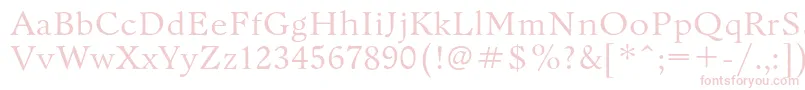 Bannikovac-Schriftart – Rosa Schriften