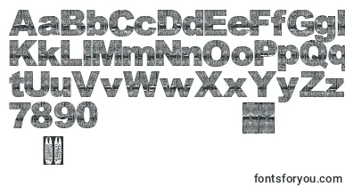 Asmatfont2007 font – Fonts For Plates And Signs