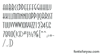 AnnalightcttRegular font – Greco-Roman Fonts