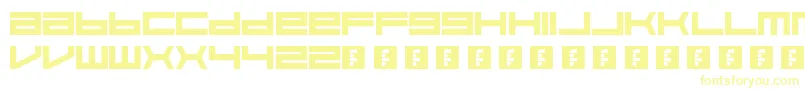 Feisar Font – Yellow Fonts on White Background