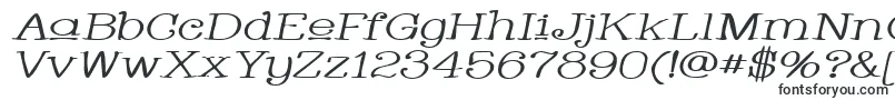 フォントWhackadooUpperWideItalic – 無料のフォント