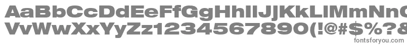 Шрифт HelveticaLt93BlackExtended – серые шрифты