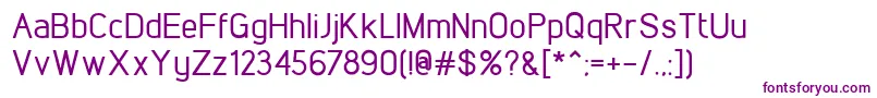 LintelMedium Font – Purple Fonts on White Background