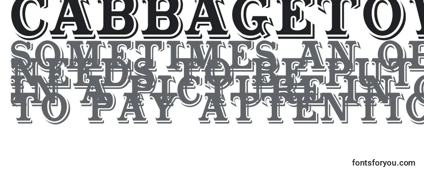 Cabbagetown Font