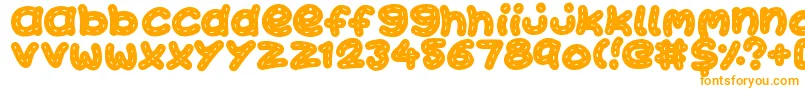 KawaiiStitch Font – Orange Fonts