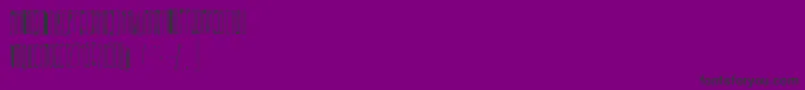 PastaSimpla Font – Black Fonts on Purple Background